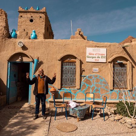 Chambres Dans Casbah - Gite D'Etape Gorges De Ziz エルラシディア エクステリア 写真