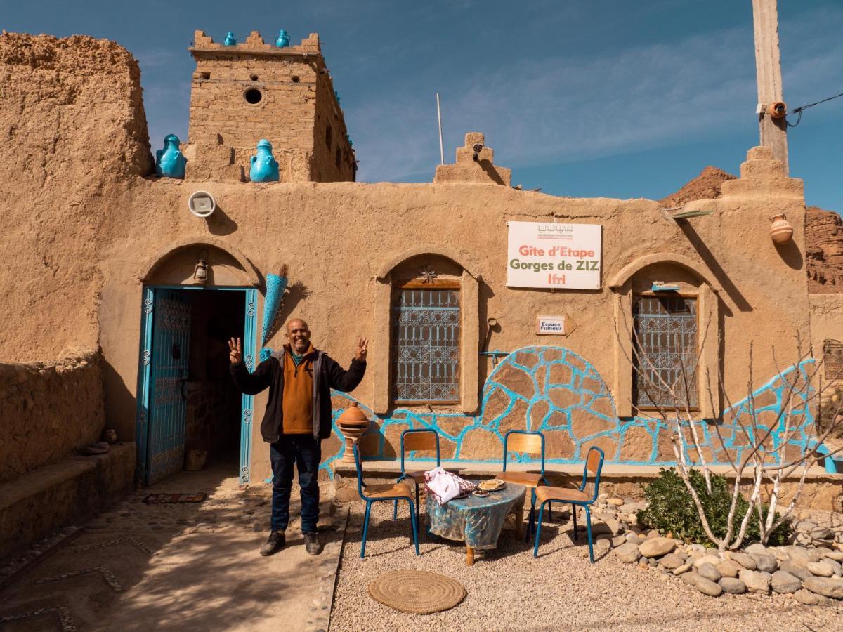 Chambres Dans Casbah - Gite D'Etape Gorges De Ziz エルラシディア エクステリア 写真